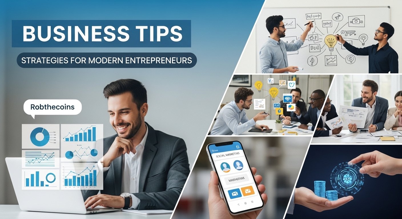 Business Tips Robthecoins